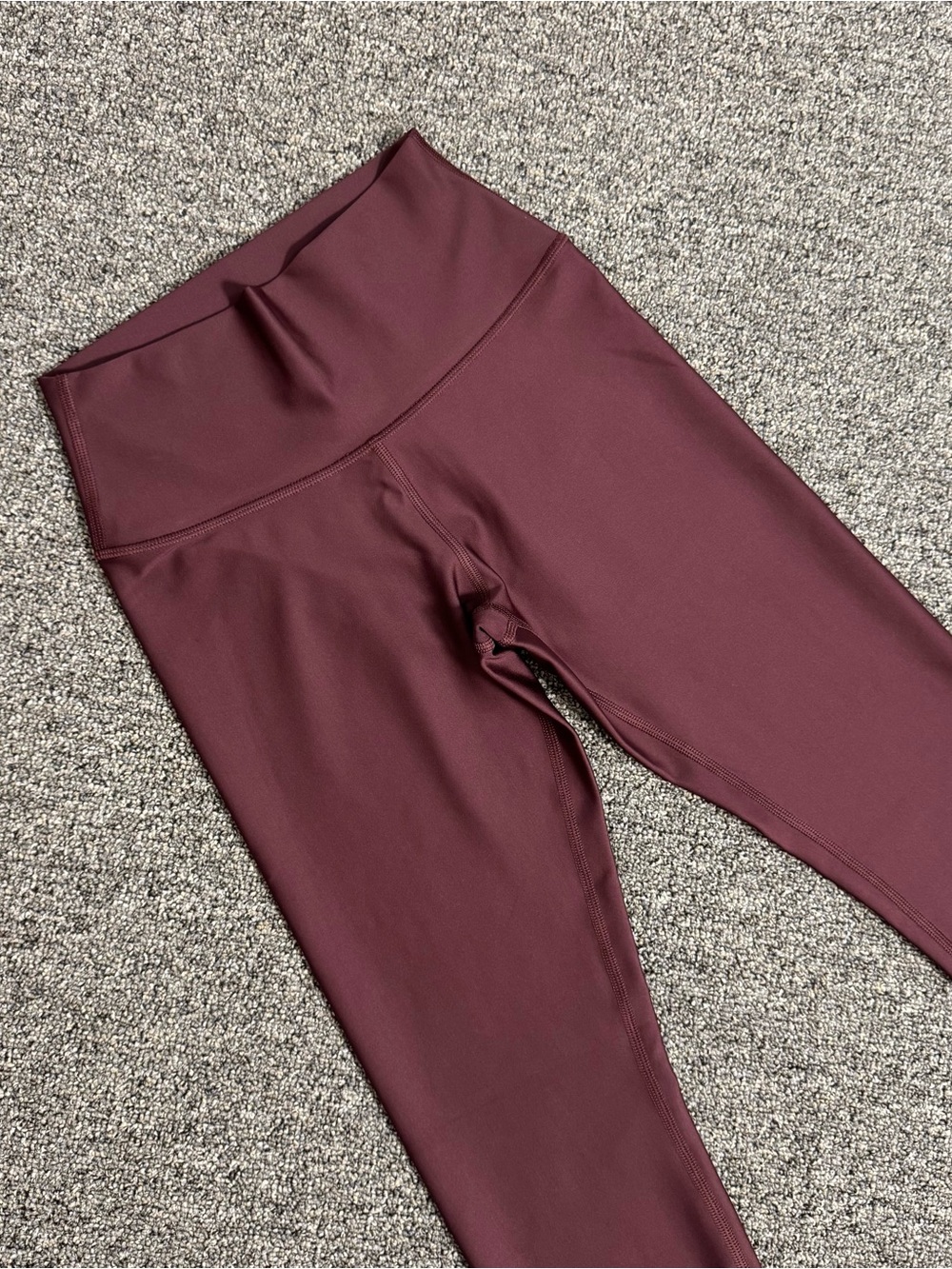 Alo yoga airlift high waist leggings cherry cola small red brown - Picture 3 of 5